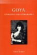 フランシスコ・デ・ゴヤ　銅版画/版画カタログ・レゾネ　Goya: Engravings and Lithographs1・2　全2冊揃/Thomas Harrisのサムネール