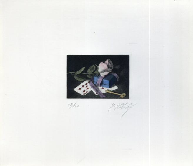 鹿取武司銅版画作品集　1985-1991　リトグラフ入画集Ａ　Mezzotints of Takeshi Katori ／
