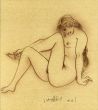 古沢岩美自筆色紙「裸婦図」　＃6/Iwami Furusawaのサムネール