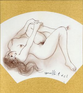 古沢岩美自筆色紙「裸婦図」　＃10/Iwami Furusawaのサムネール
