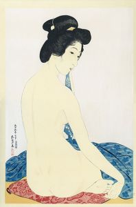 橋口五葉版画「浴後之女」/Goyo Hashiguchiのサムネール