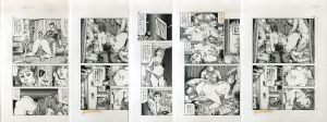 笠間しろう画稿「肉愛の狂宴（続編）」/Shiro Kasamaのサムネール