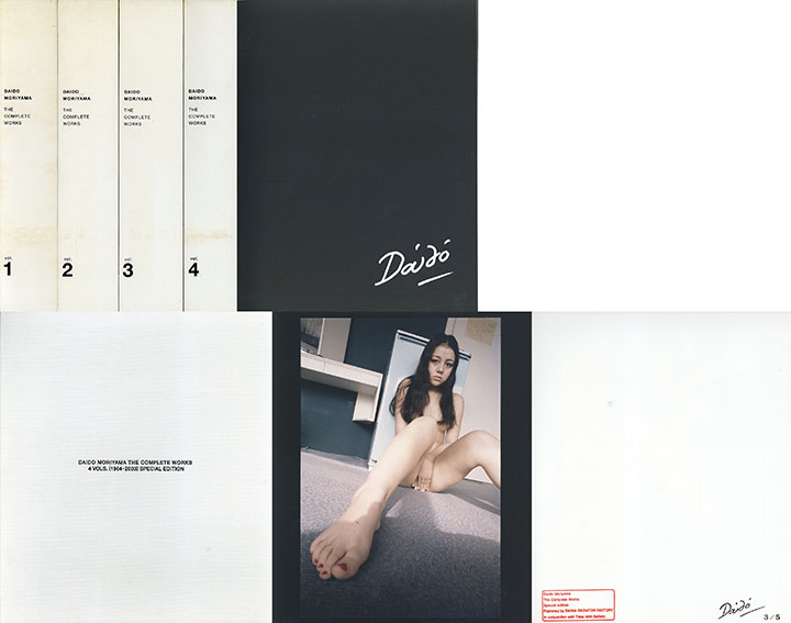 森山大道全作品集　Daido Moriyama The Complete Works　4Vols.（1964-2003）Special Edition　全4冊揃+Cプリント／森山大道
