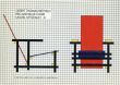 ヘリット・リートフェルト　Gerrit Thomas Rietveld : Red And Blue Chair Model Kit, Scale 1:6/のサムネール