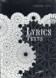 Lyrics Texts + Lyrics Pictures : 2 volumes/のサムネール