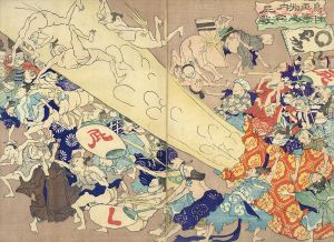 鳥羽画巻物之内 屁合戦/作者不詳のサムネール