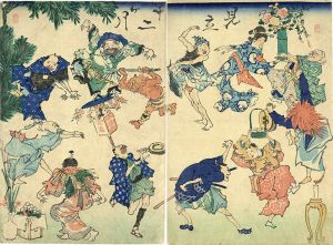 見立 十二ヶ月/作者不詳のサムネール