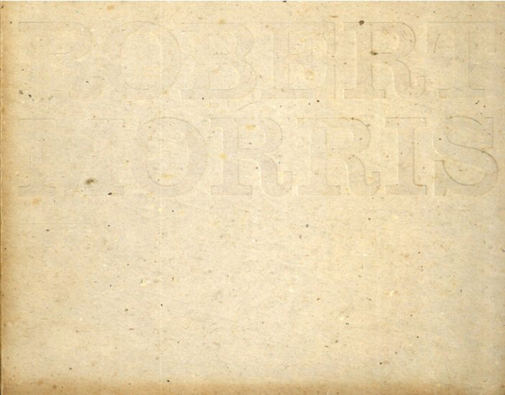 ロバート・モリス:　Robert Morris／Micheal Compton/David Sylvester