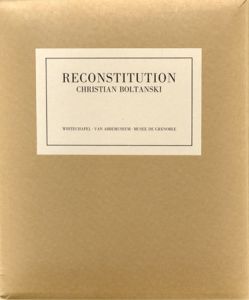 クリスチャン・ボルタンスキー Christian Boltanski: Reconstitution/F. Lunn編