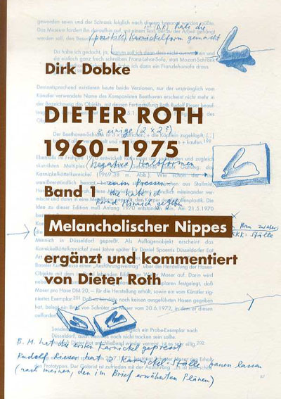 ディーター・ロス　Dieter Roth: Fruhe Objekte Und Materialbilder 1960-1975　2冊組／Dirk Dobke