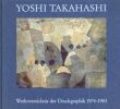 高橋義治　Yoshi Takahashi: Werkverzeichnis der Druckgraphik 1974-1983/のサムネール