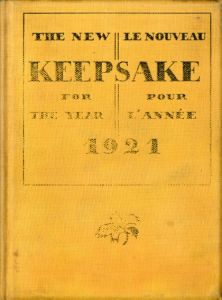 The New Keepsake for the year 1921/マリー・ローランサン他　ザビエル・マルセル・ブーレスティン編のサムネール