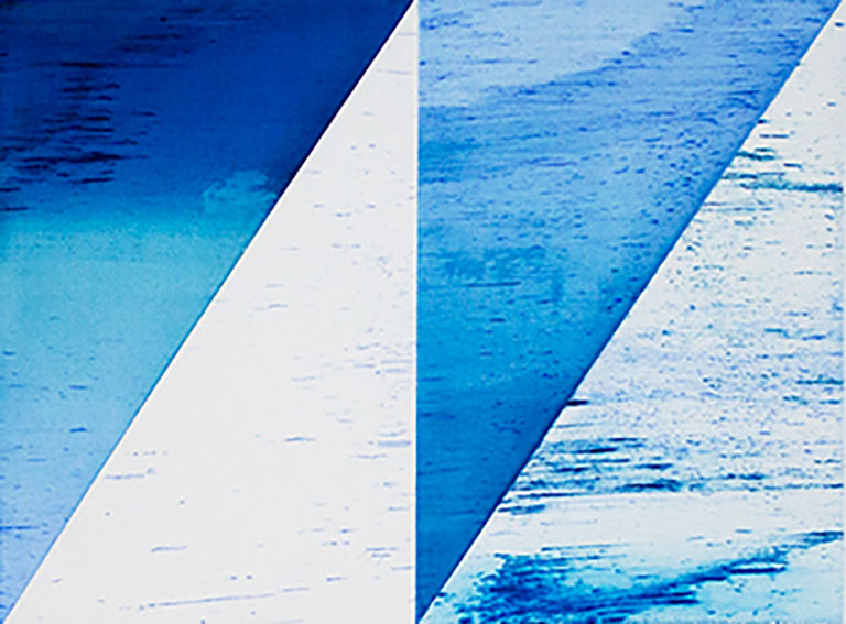 pattern (blue)／今井恵