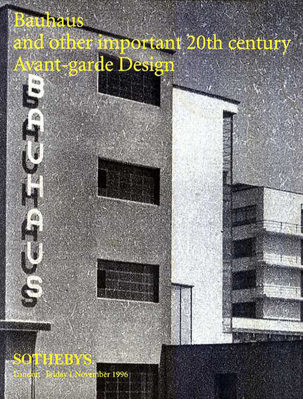 Bauhaus and Other Important 20th Century Avant-garde Design／