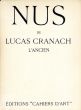 ルーカス・クラナッハ 裸婦　Nus de Lucas Cranach L'Ancien/ルーカス・クラーナハのサムネール