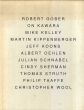 Robert Gober/On Kawara/Mike Kelley/Martin Kippenberger/Jeff Koons/Albert Oehlen/Julian Schnabel/Cindy Sherman/Thomas Struth/Philip Taaffe/Christopher Wool/Hetzler Borgmann　Jean-Christophe Ammann/Jerry Saltz　ロバート・ゴーバー/河原温/マイク・ケリー/クリストファー・ウール他のサムネール