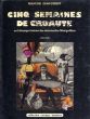 Francois Dumuchesky: Cinq semaines de cruaute ou L'etrange histoire des demoiselles Mongolfiere - collages /Francois Dumucheskyのサムネール