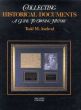 歴史的文書コレクション　Collecting Historical Documents A Guide to Owning History/Todd M.Axelrodのサムネール