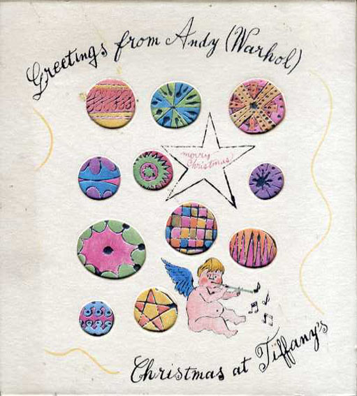 アンディ・ウォーホル　Greetings from Andy(Warhol): Christmas at Tiffany's／John Loring