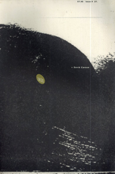 エミグレ　Emigre Magazine 27: David Carson／