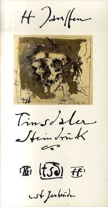 ホルスト・ヤンセン　Tinsdaler Steindruck: Lithographien vom Sommer 1985 bis Herbst 1987 aus der Werkstatt des Dickus Heitmann／Horst Janssen