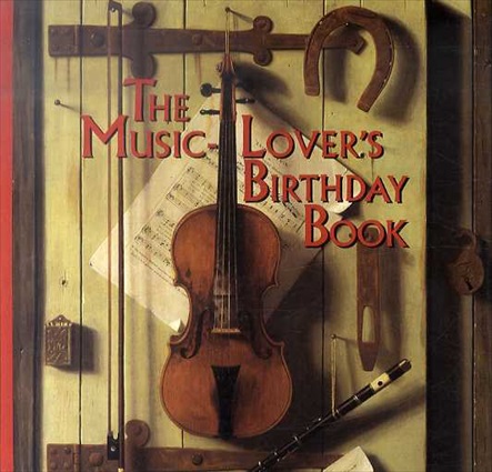 The Music Lover's Birthday Book／