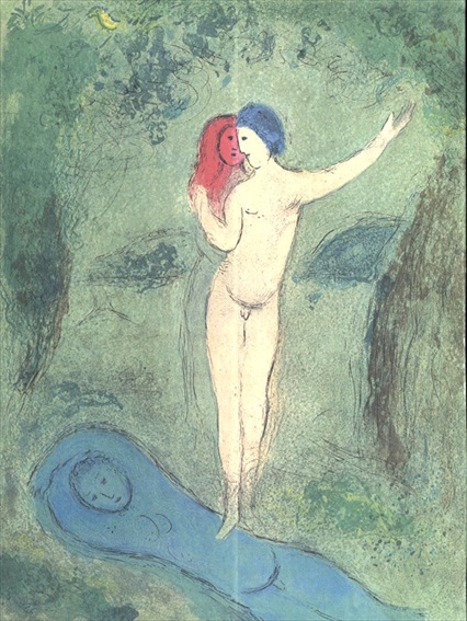 マルク・シャガール　Marc Chagall: Daphnis and Chloe／Longus