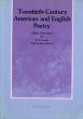 20世紀名詩選(英文) Twentieth-century American and English poetry/Ki Koyama,/Kazuo Kawamuraのサムネール