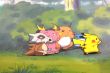 ピカチュウ、ゼニガメ、フシギダネ他