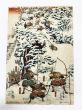 大和国吉野山雪中源義経 山衆徒合戦図