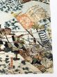大和国吉野山雪中源義経 山衆徒合戦図