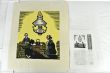川上澄生自選版画頒布会　女と洋燈