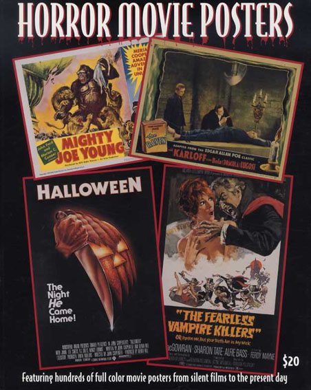 ホラー映画ポスター集　Horror Movie Posters. The Illustrated History of Movies Through Posters, Vol 7 Bruce Hershenson編 