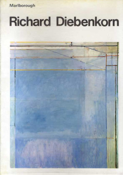 リチャード・ディーベンコーン　Richard Diebenkorn. The Ocean Park Series: Recent work 1974年／Marlborough　英語版　プラスチックカバー