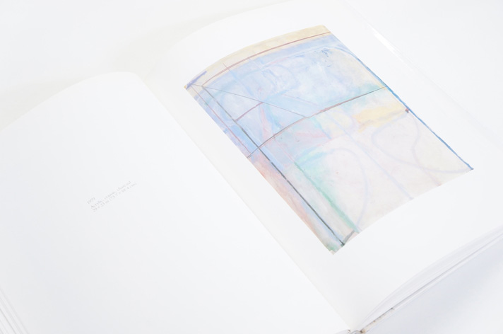 リチャード・ディーベンコーン　Richard Diebenkorn: Works on Paper Richard Diebenkorn 1987年／Menil Collection　英語版　カバー