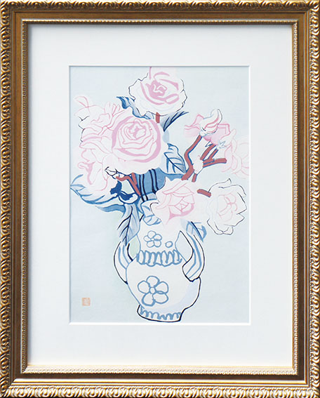 安井曽太郎版画額入荷しました。 Sotaro Yasui | 夏目書房ブログ