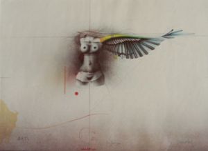パウル・ヴンダーリッヒ版画額　Paul Wunderlich/Paul Wunderlichのサムネール