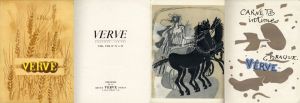 ヴェルブ　Vol.VIII　No.31-32 ブラックのスケッチ　Carnets intimes de Georges Braque/Georges Braqueのサムネール