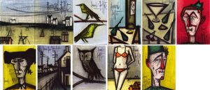 ベルナール・ビュッフェ・リトグラフ　Bernard Buffet Litographs　1952〜1966/F・Mourlotのサムネール