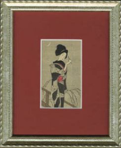 竹久夢二版画額　3/のサムネール