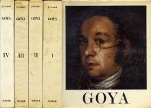 ゴヤ　Goya 1746-1828 Biographie,Analyse Critique et Catalogue des Peintures　4冊揃/Jose Gudiolのサムネール