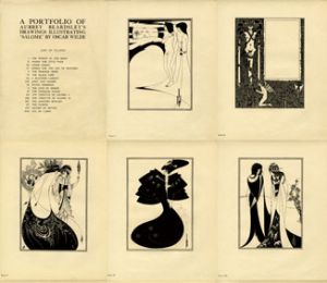 ビアズリー版画集 A Portfolio Of Aubrey Beardsleys Drawings Illustrating/のサムネール