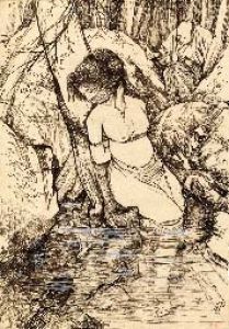 伊藤晴雨画稿分売『日本刑罰風俗史』画稿（１１）/伊藤晴雨