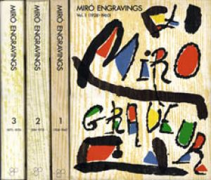 ミロ銅版画集　1〜3　Miro Engravings　1928-1975/Jacques Dupinのサムネール