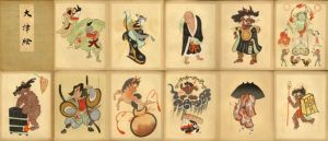 大津絵木版集/柏樹子序のサムネール