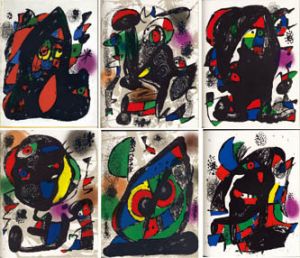 ミロ　リトグラフ IV　Miro Litografo 1969-1972 /Joan Miro