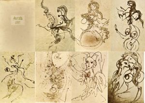 詩画集　火の鳥/松永伍一詩　永瀬義郎銅版画