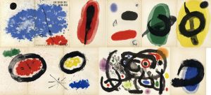 デリエール・ル・ミロワール128　Derriere Le Miroir　No128 Peintures Murales Miro/Miro