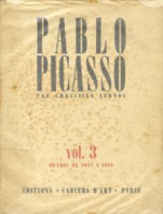 ピカソ　カタログ・レゾネ　ゼルボス3巻　Pablo Picasso Zeruvos/クリスチャン・ゼルボス　Christian Zervosのサムネール