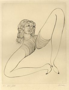 ハンス・ベルメール版画額/Hans Bellmer